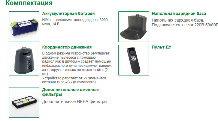 комплектация